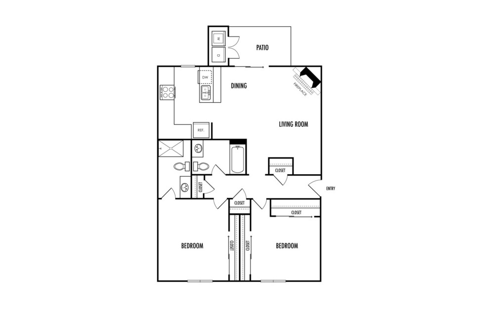 Luxury Apartments for Rent in Arlington, TX The Mark at 2600`s Home page